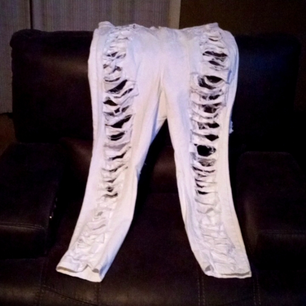 Distressed Jeans